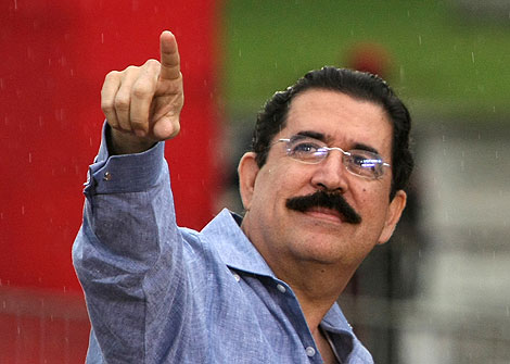 Estrategia de Mel Zelaya en la crisis política de Honduras