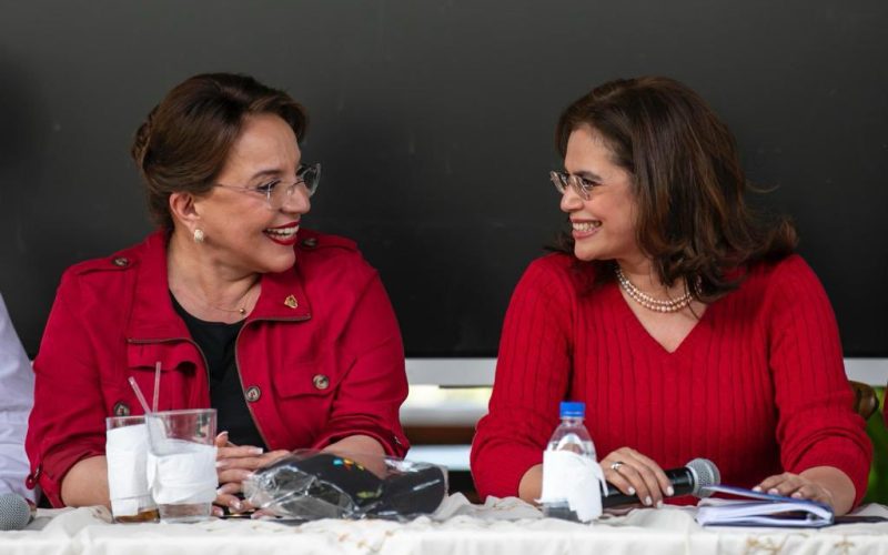 Caída en encuestas y tensiones: Campaña de LIBRE en Honduras